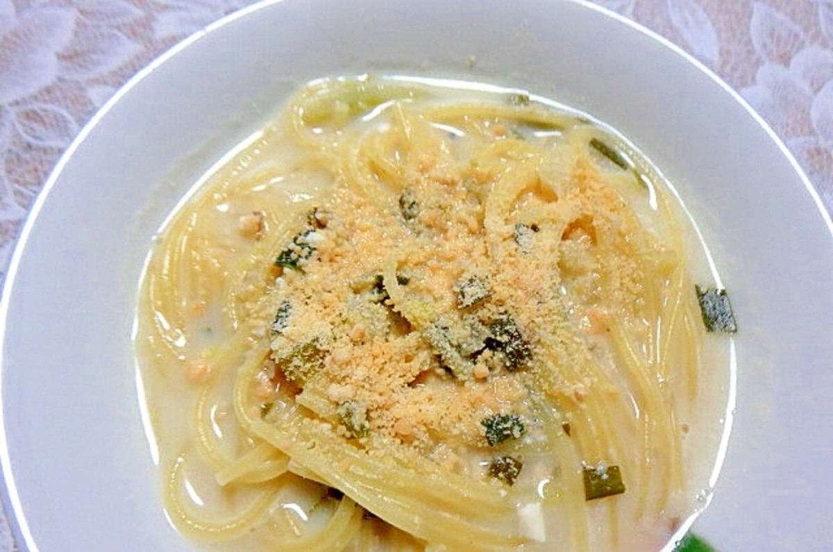 味噌汁でスープパスタ レシピ 作り方 By Libre 楽天レシピ 味噌汁でスープパスタ レシピ 作り方 By Libre 楽天レシピ